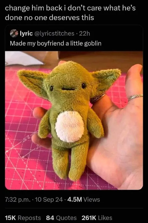 Made My Boyfriend a Little Goblin