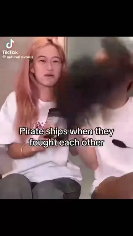 Pirate Ships Fighting Each Other