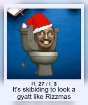 Skibidi Rizzmas Toilet
