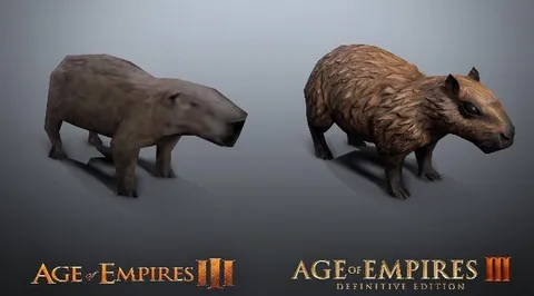 Age of Empires III Remaster Comparison