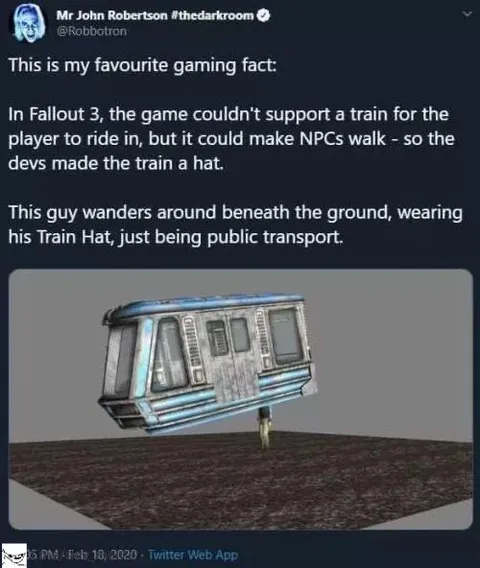 Fallout 3 Train Hat