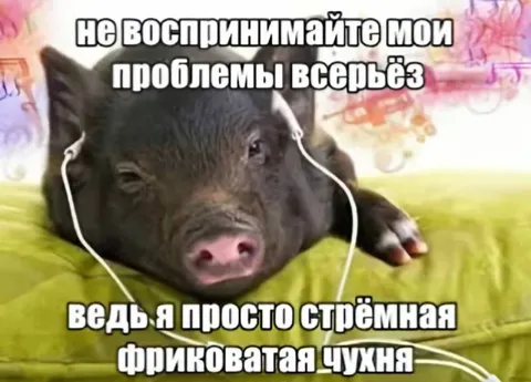 Стрёмная фриковатая чухня