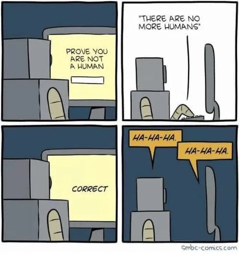 Robots Prove There Are No Humans