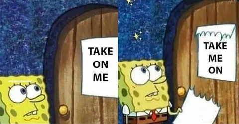 SpongeBob Takes On Me