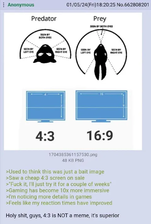 4:3 Is Superior to 16:9