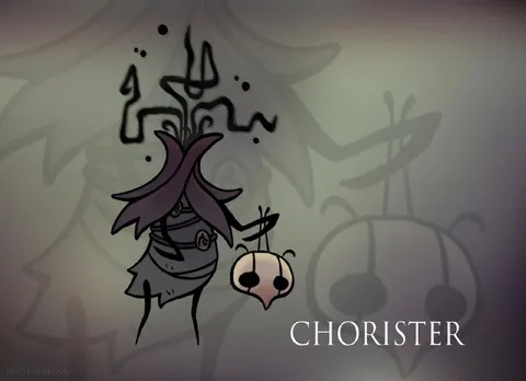 Chorister in Hollow Knight Style