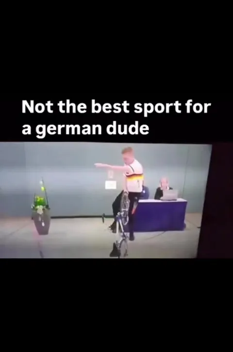 Not the Best Sport for a German