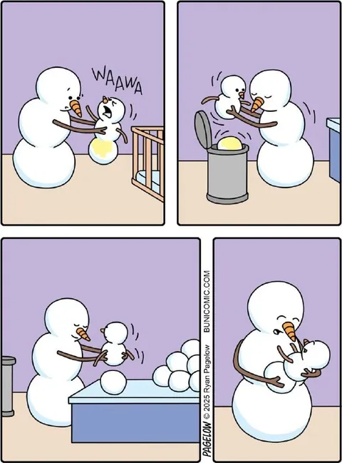 Snowman Baby Won’t Eat