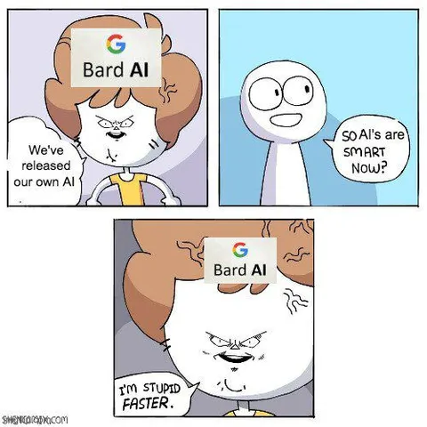 Bard AI Is Stupid Faster