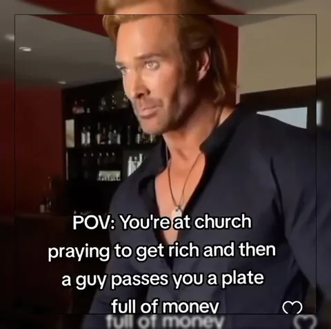 Praying for Money at Church