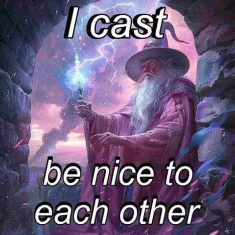 I Cast Be Nice to Each Other