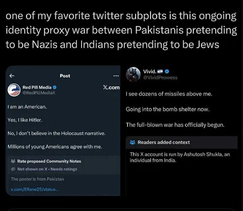 Twitter Identity Proxy War