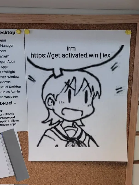 Windows Activation Anime Girl