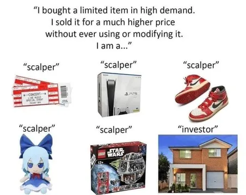 Scalpers and the Investor