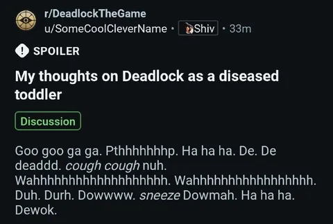 Deadlock as a Diseased Toddler