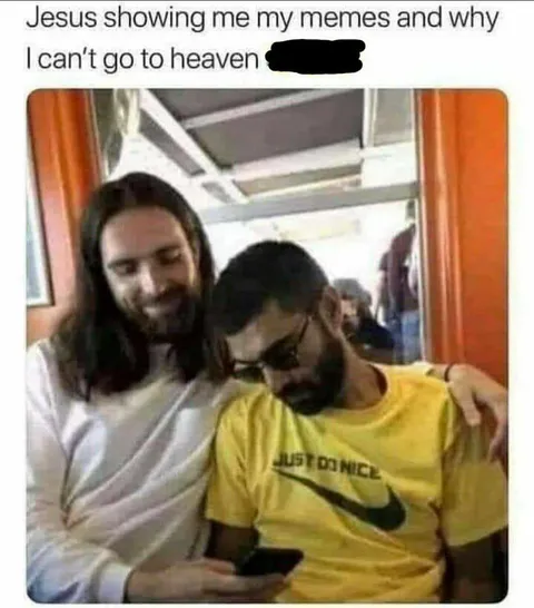Jesus Showing My Memes