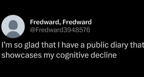 Public Diary of Cognitive Decline