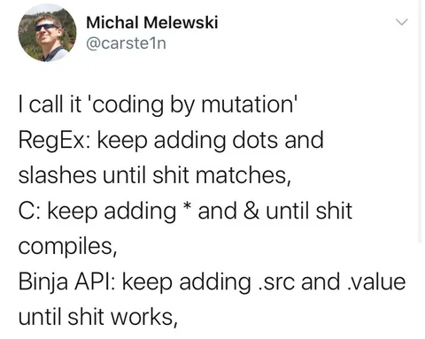 Coding by Mutation