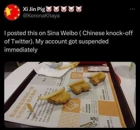 Sina Weibo Account Suspended