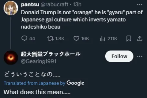 Trump Is Gy aru