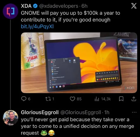 GNOME Merge Request Decision