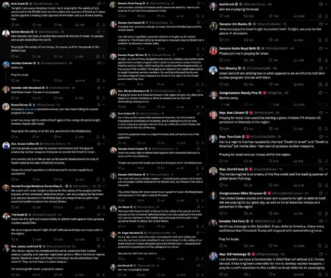United States of Israel Tweets
