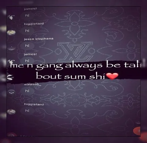 Men Gang Always Be Talking