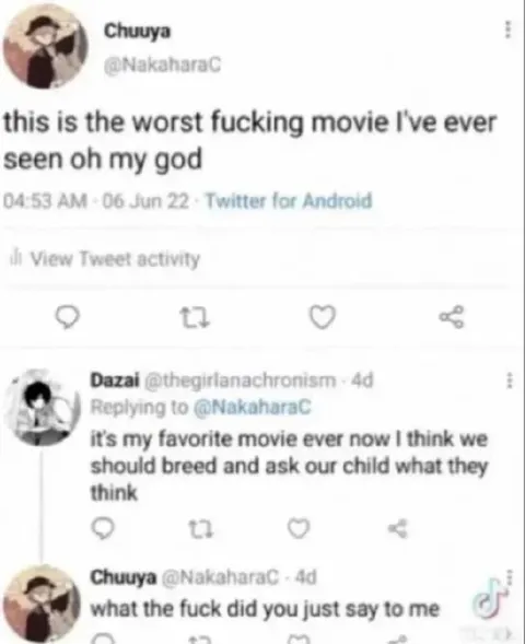 Worst Movie Ever Reaction