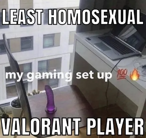 Least Homosexual Valorant Player