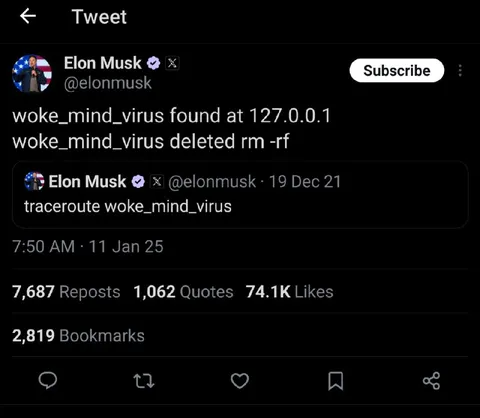 Woke Mind Virus Deleted