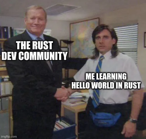 Rust Developer Community Welcomes Beginner