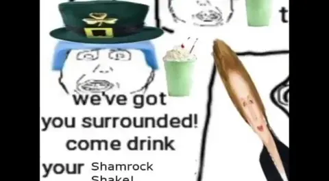 I Hate the Irish Trollface