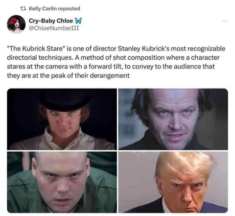 The Kubrick Stare