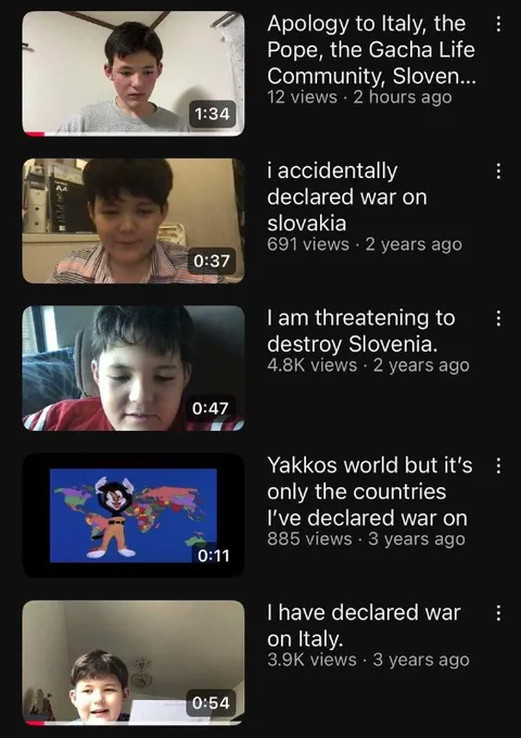 Kid Declares War on Europe