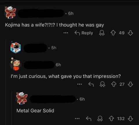 Kojima Is Apparently Married