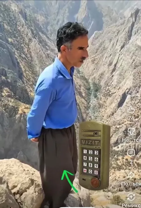 Домофон на краю ущелья