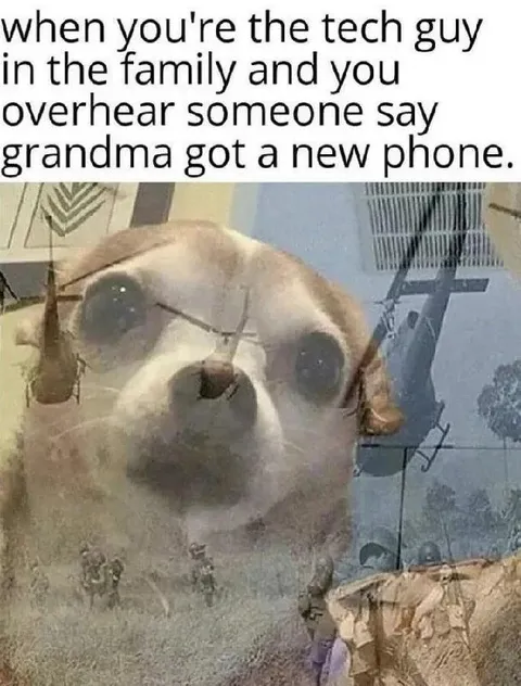 Tech Guy Hears Grandma Got a New Phone
