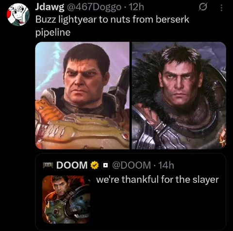 Doom Slayer and Guts Pipeline