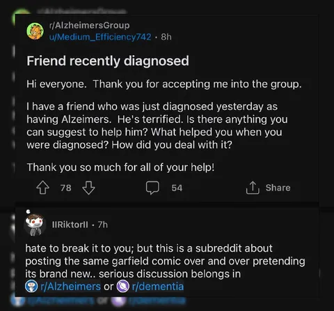 Friend Recently Diagnosed