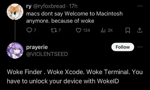 Woke Macintosh Startup