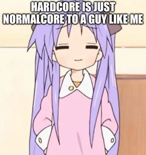 Hardcore Is Just Normalcore