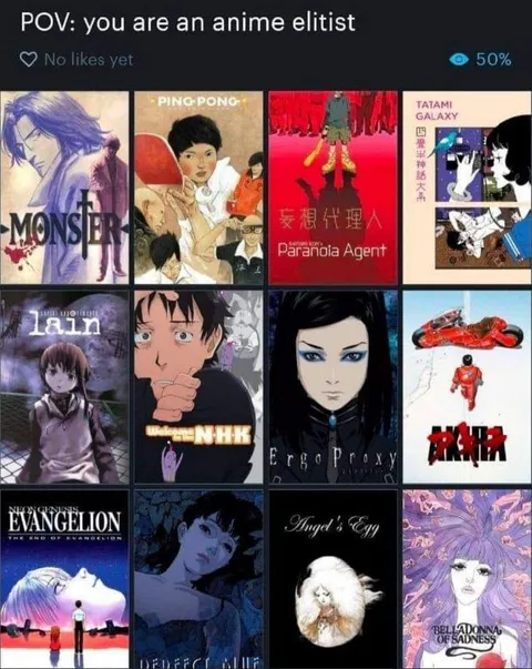 Anime Elitist Starter Pack