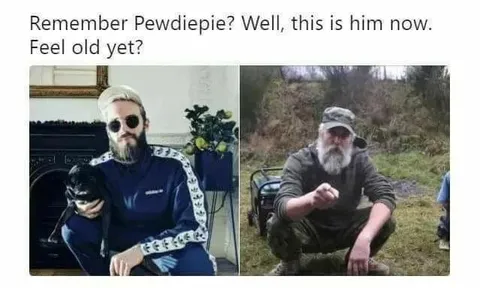 PewDiePie Feels Old Yet