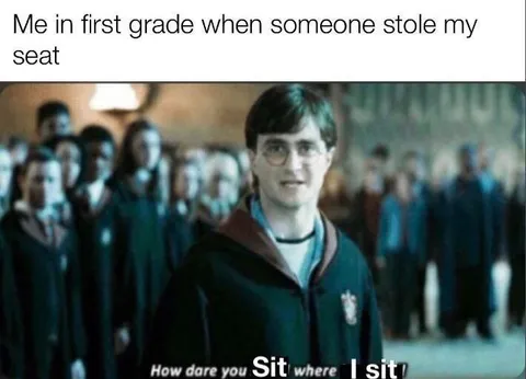 Harry Potter Defends His Seat