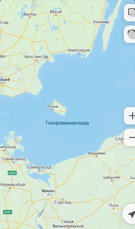 Газированная вода вместо моря