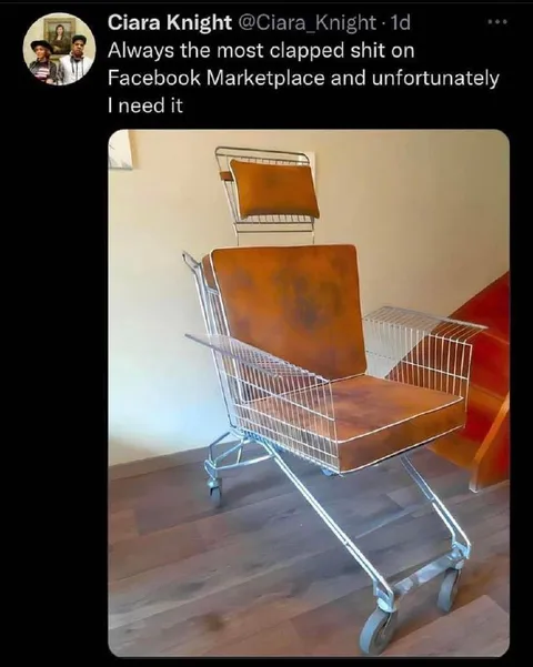 Clapped Marketplace Chair