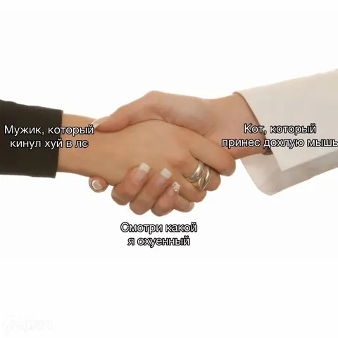 Рукопожатие за странные заслуги