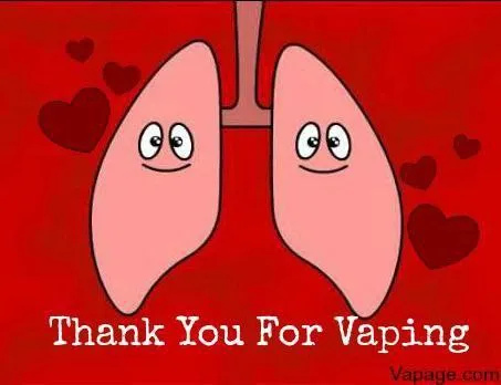 Thank You For Vaping Lungs