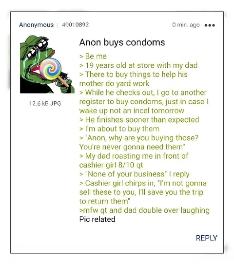Anon Buys Condoms With Dad