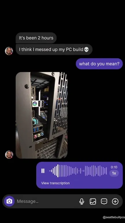 Messed Up PC Build